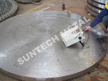 চীন N06600 Inconel 600 / SA266 Nickel Alloy Clad Plate Tubesheet for Condenser সরবরাহকারী