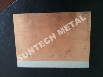 চীন C1020 / A1050 Aluminum Copper Clad Plate , Explosion Cladded Plate সরবরাহকারী