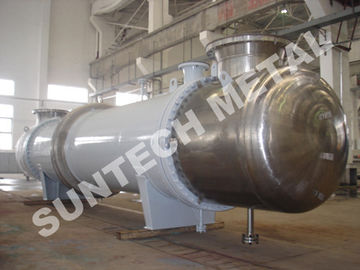 চীন Shell Tube Condenser for PTA , Chemical Process Equipment of Titanium Gr.2 Cooler সরবরাহকারী
