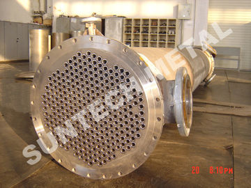 চীন Shell Tube Heat Exchanger Chemical Process Equipment 1.6MPa - 10Mpa সরবরাহকারী