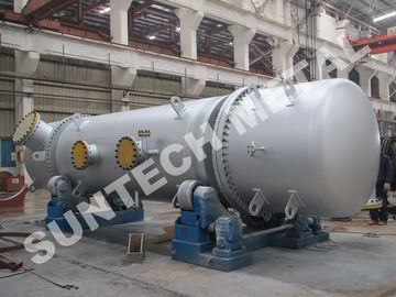 চীন Stainless Steel 316L Double Tube Sheet Heat Exchanger 25 Tons Weight সরবরাহকারী