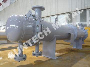 চীন Connecting Cooler Shell And Tube Type Condenser  110sqm 800mm Length সরবরাহকারী