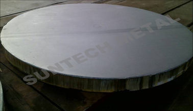 চীন Gr.12 / 516 Gr.70N Titanium Clad Plate Tubesheet for Anti-pitting Corrosion কারখানা