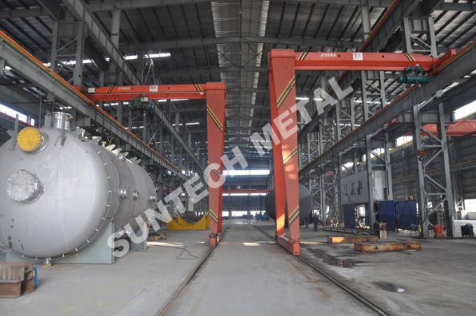 Chemical Process Equipment Nickel Alloy B-3 Phosgen Removal Tray Type Column for Acetic Anhydrer