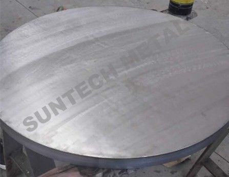 Overlay/Cladding Tubesheet Carbon steel + Titanium for Heat Exchanger